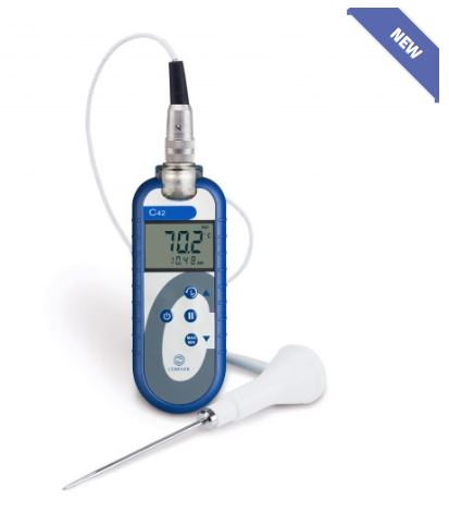 C42C/TC/KIT Food Thermometer Kit Complete with Probe and Traceable Calibration Bundle Special Offer Buy 5 Get 10% OFF