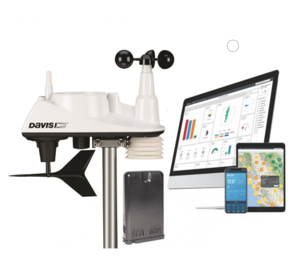 Davis Vantage Vue Sensors with WeatherLink Live Bundle