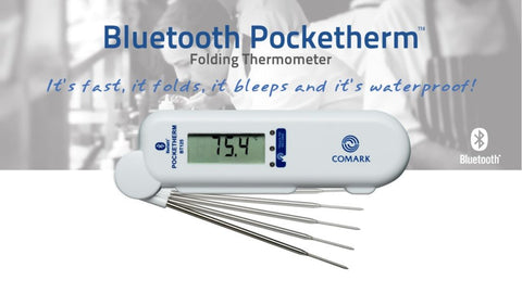 Comark BT125/CAL Pocketherm Bluetooth Thermometer with Traceable Calibration