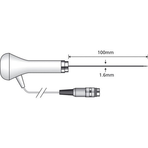 PX16L Fast Response Food Penetration Probe - Thermistor