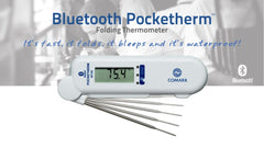 COMARK BT125KC Folding Food Service Thermometer with Bluetooth; °C from  Cole-Parmer