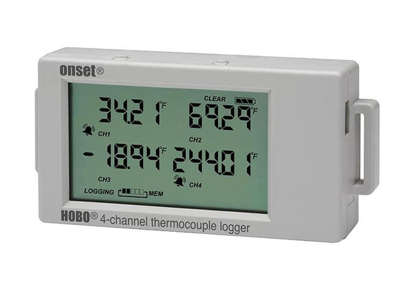 HOBO 4-Channel Thermocouple Data Logger